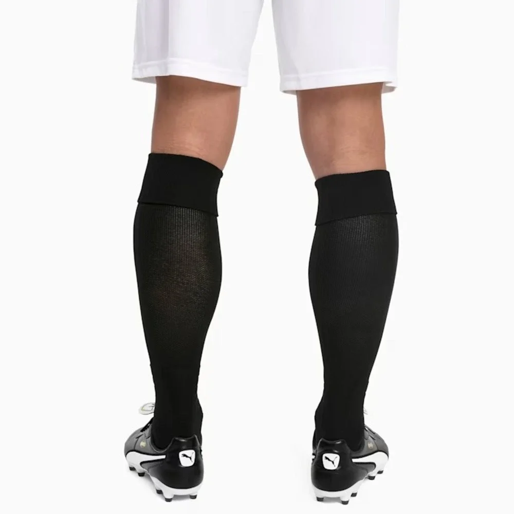 Puma Team Liga Football Soccer Socks Black/White Men's Size 3 L (US 7-9) NEW